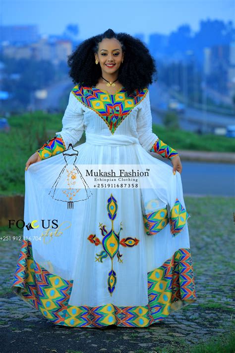 2019 New Habesha Kemis | Ethiopian traditional dress, Ethiopian ...