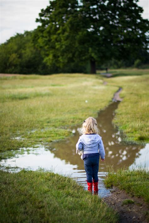 Little Bunny Photography Blog Running In Puddles London Children