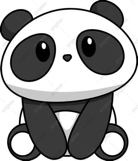 Bebé Panda De Dibujos Animados Png Dibujos Dibujos Animados Panda
