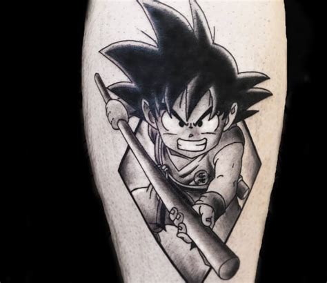 Top More Than 75 Goku Tattoo Black And White Incdgdbentre