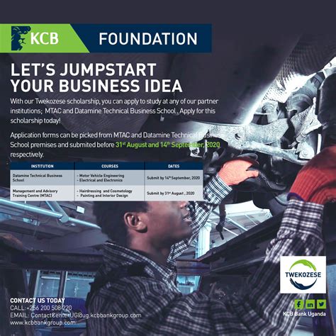Please note that any false information will lead to automatic disqualification at application and at any point during the duration of the scholarship. Kcb Scholarship Form 2020 - New 2021