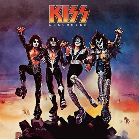 Of The Greatest Rock N Roll Album Covers Of All Time Kiss Rock Bands Rock Album Covers