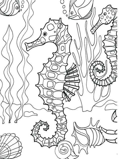 Underwater Coloring Pages To Print At Getcolorings Free Printable 70200