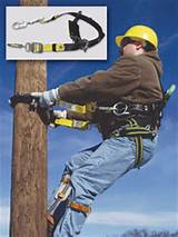 Pole Climbing Safety Harness Images