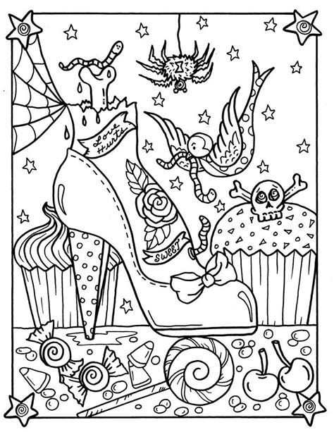 Free Printable Pinup Coloring Pages Chloeilcox