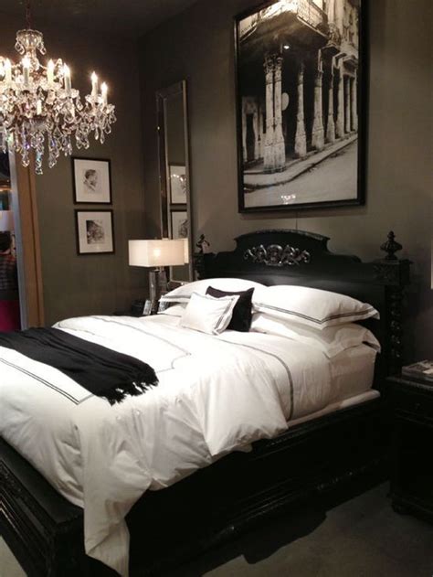 Decorating a romantic master bedroom can fit into even a small budget with some careful planning. 30 Stylish Dark Bedroom Design Ideas - Decoration Love
