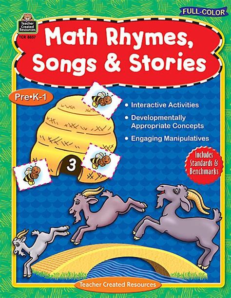Full Color Math Rhymes Songs And Stories Tcr8857 Products Teacher