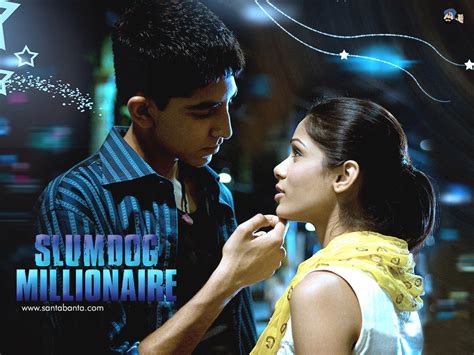 Jamal malik is an impoverished indian teen who becomes a contestant on the hindi version of 'who wants to be a millionaire?' but, after he wins, he is suspected of cheating. Slumdog Millionaire Movie Wallpaper #10