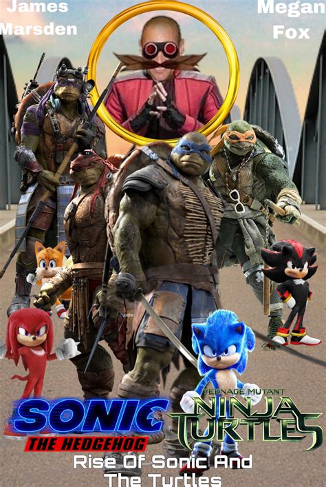 Sonic And Tmnt Paramount Crossover Fanmade Rsonicthemovie
