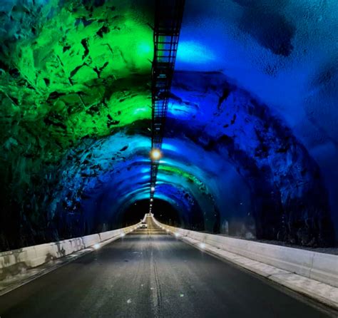 All Undersea Road Tunnels In Faroe Fitted With Advanced Lighting — As