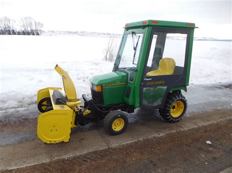 John Deere 425 Mower Snowblower Cab Andys Small Engine Salvage