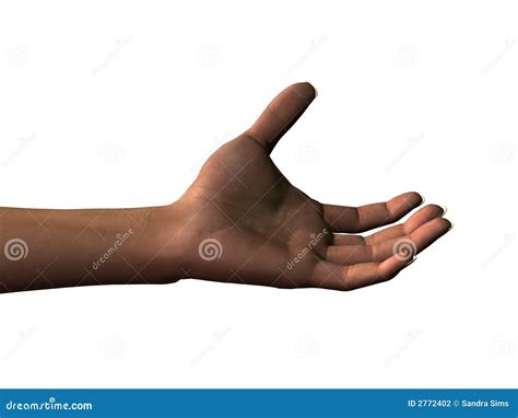 Outstretched Left Hand Stock Photography Image 2772402