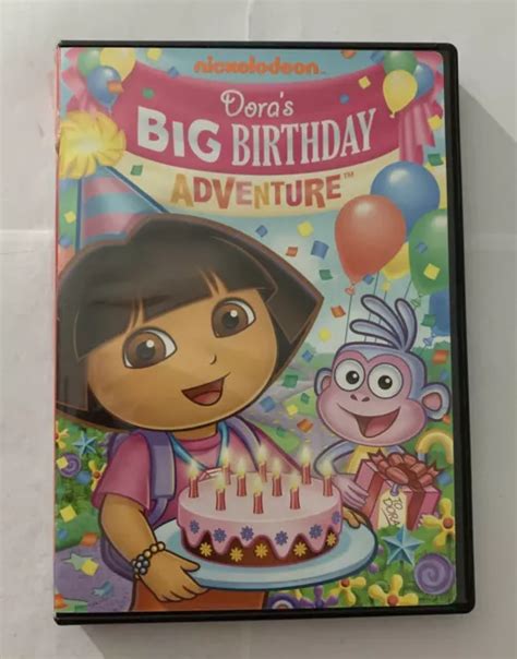 Dora The Explorer Dora S Big Birthday Adventure Dvd Overview Menu The