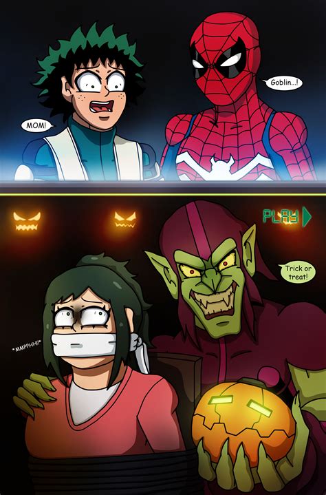 Mhaspider Man Trick Or Treat By Edcom02 On Deviantart