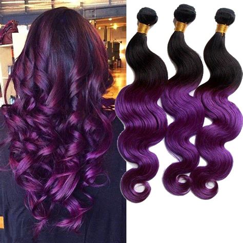 18 natural black (#1b) 7pcs clip in remy. Cheap Purple Ombre Brazilian Body Wave Sexay Blonde Hair ...