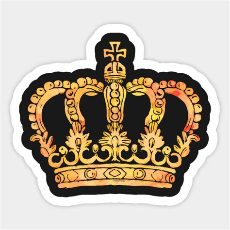 crown crown sticker teepublic
