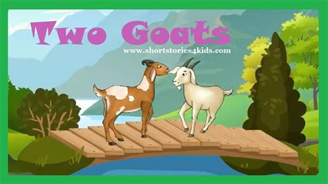 Two Goats Short Story For Kids Short Stories For Kids
