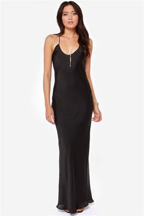 Sexy Black Dress Lbd Maxi Dress 5900 Lulus