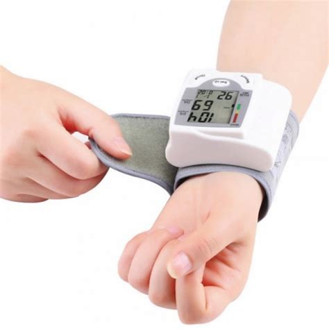 Automatic Digital Wrist Cuff Blood Pressure Monitor