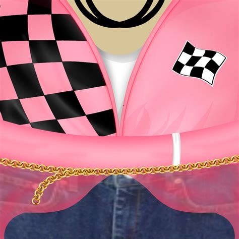Pink Jacket ⬛⬜⛓️roblox T Shirt 🧠🌷 Aesthetic T Shirts Roblox T Shirt