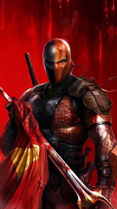 1080x1920 Deathstroke 4k Artwork 2020 Iphone 76s6 Plus Pixel Xl One