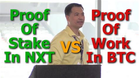 One alternative suggested to the proof of work concept is proof of stake. NXT For Investors #24 - What Is Proof Of Stake In Nextcoin ...