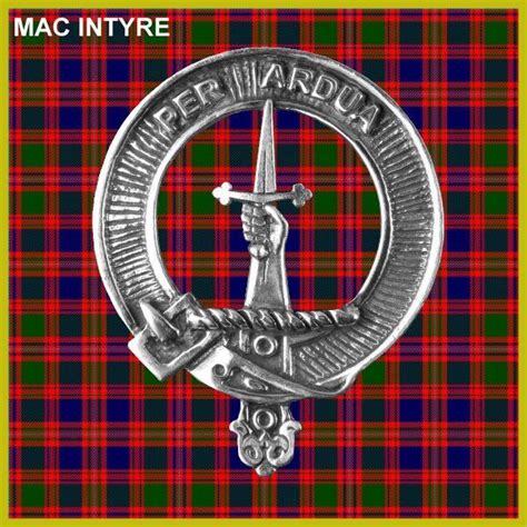 Macintyre Clan Crest Scottish Cap Badge Cb02 Etsy New Zealand