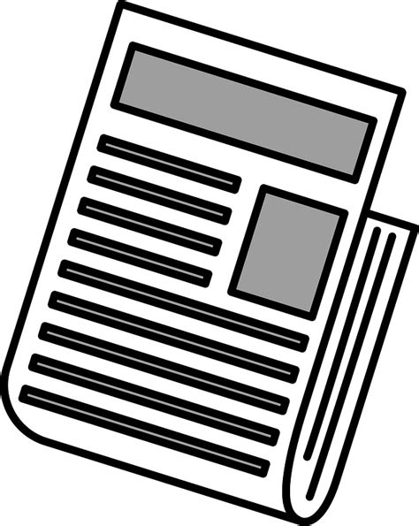 Newspaper Clipart Png
