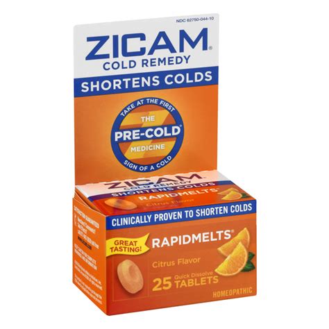 A helpful smile in every aisle. Zicam Cold Remedy Rapidmelts Quick Dissolve Tablets Citrus ...