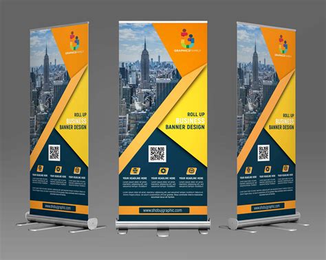 Large personalized family reunion banner family tree banner. Corporate Roll Up Banner Design Free Template
