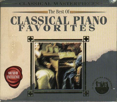 The Best Of Classical Piano Favorites Cd Compilation Remastered