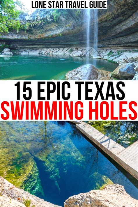 15 Best Texas Swimming Holes To Jump Into This Summer Texas Swimming