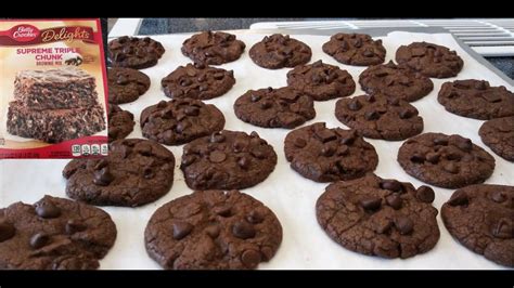 Betty Crocker Cookie Brownies How To Make Brownie Mix Cookies Betty