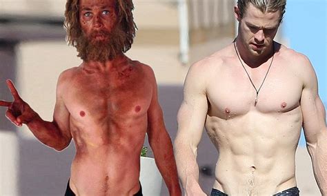Chris Hemsworth Is Unrecognizable After In The Heart Of The Sea Diet