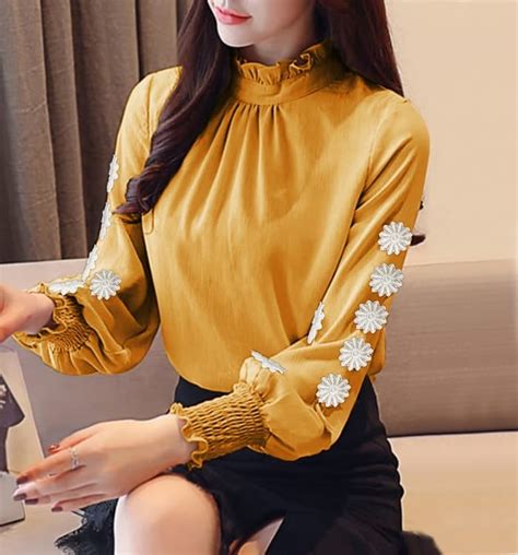 Baju koko majidah lengan panjang model terbaru 2018. Model Baju Atasan Wanita Lengan Panjang Modis | RYN Fashion
