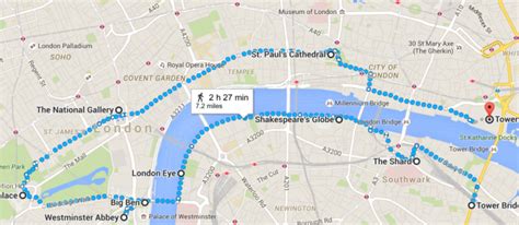 The Ultimate London Walking Route For All The Major Sights The Restless Worker