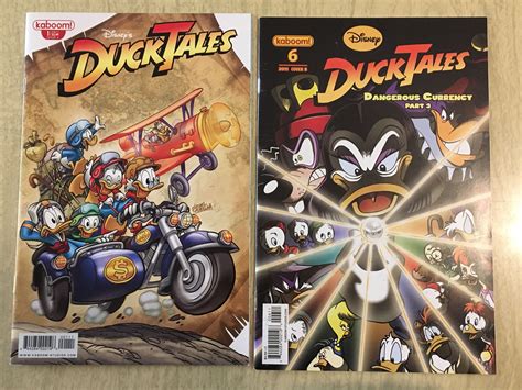 Ducktales Comic Books By Kaboom From 2011 Issues 1a And 6b Comic