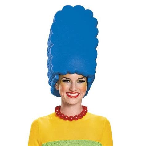 Marge Foam Wig Disguise Simpsons Costumes Marge Simpson Costume