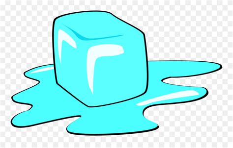 Ice Cube Drawing Melting Ice Cube Clip Art Png Download 174572 Pinclipart