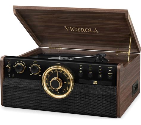 Buy Victrola Empire Vta 270b 6 In 1 Belt Drive Bluetooth Music Centre