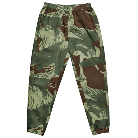 Rhodesian Brushstroke Camouflage V3 Unisex Track Pants Rhodesian