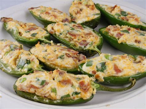 Grilled Stuffed Jalapeños With Bacon And Cream Cheese A Lot Of Recipes