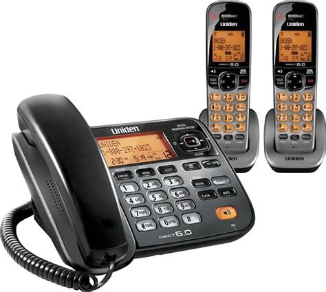Uniden Corded Telephone System With Digital Answering System D1788 2t