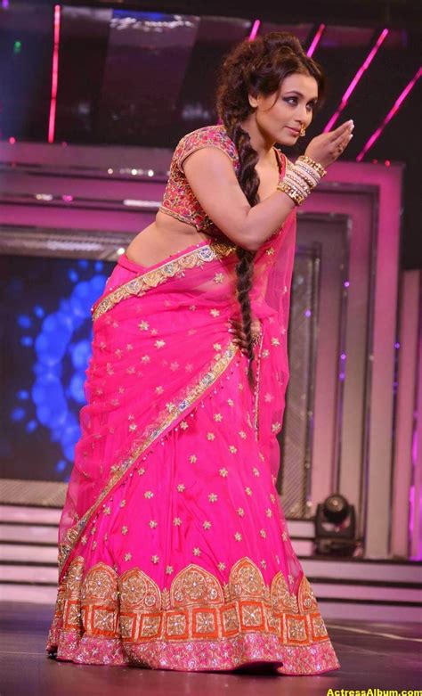 Rani Mukerji Latest Hot Photos In Pink Half Saree 5 Actress Album