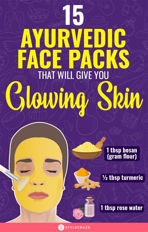 15 Effective Ayurvedic Face Packs For Glowing Skin Best Face Products