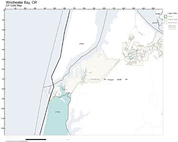 Amazon Zip Code Wall Map Of Winchester Bay Or Zip Code Map Sexiz Pix