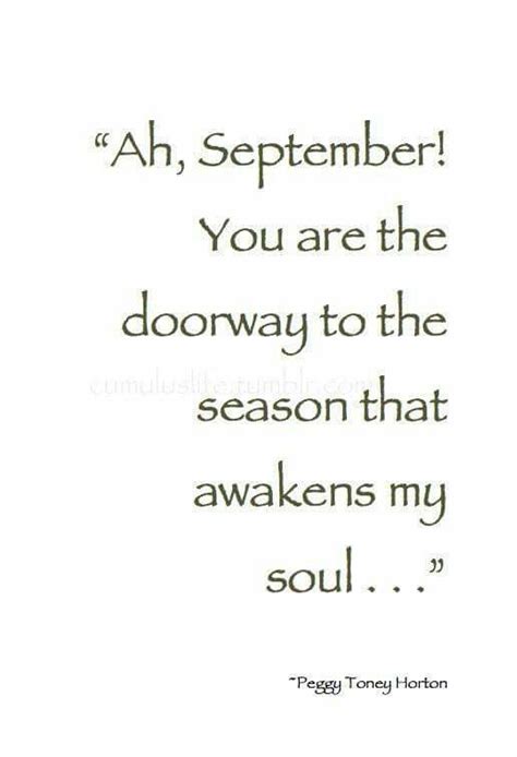 September Autumn Quotes Inspirational Quotes Words