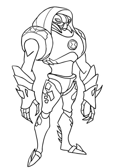 Free printable four arms from ben 10 coloring page in vector format, easy to print from any device and automatically fit any paper size. Ben 10 Coloring Pages for Students (com imagens) | Ben 10 ...