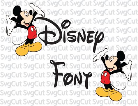 Disney Font Svg Disney Letters Alphabet Dxf Disney Clipart