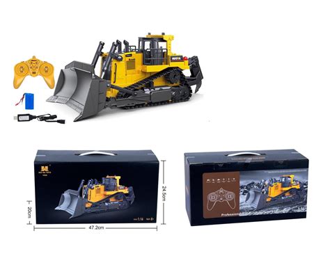 Huina 1569 Rc Bulldozer 2022 Model Huina Construction Toys
